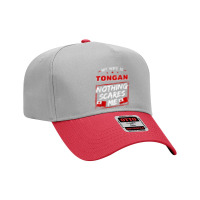 My Wife Is Tongan Kingdom Of Tonga Heritage Roots Pride Flag T Shirt Adjustable Baseball Cap | Artistshot