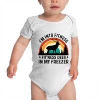 I'm Into Fitness Fit'ness Deer In My Freezer Baby Bodysuit | Artistshot