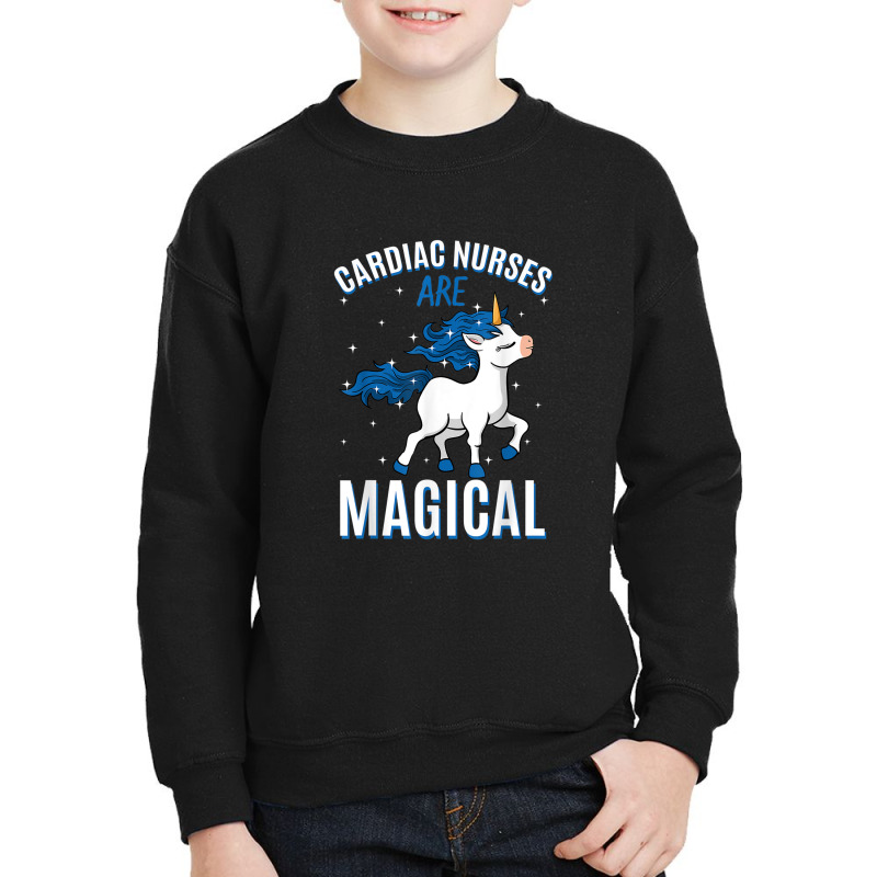 Cardiac Nurses Are Magical Unicorn Job Cardiology Profession Youth Sweatshirt by Yuh2105 | Artistshot