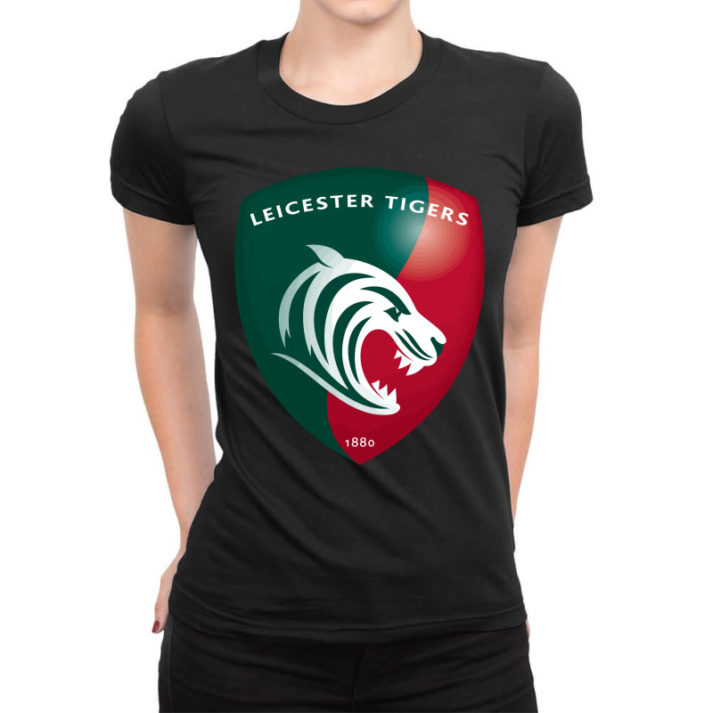 Leicester Tigers Ladies Fitted T-Shirt by SomArt | Artistshot