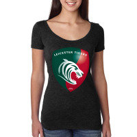 Leicester Tigers Women's Triblend Scoop T-shirt | Artistshot