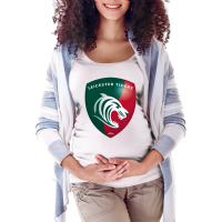 Leicester Tigers Maternity Scoop Neck T-shirt | Artistshot