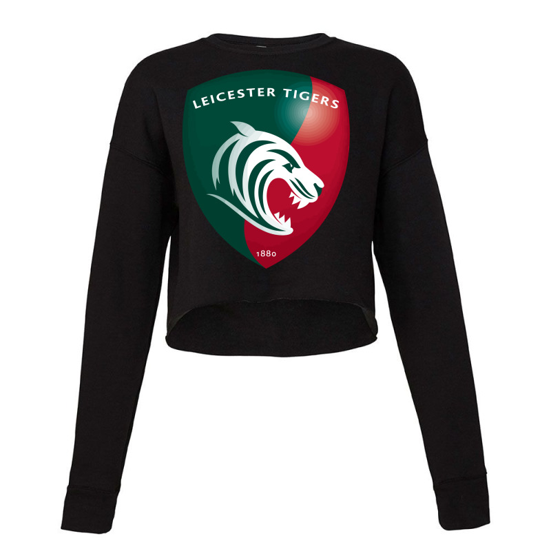 Leicester Tigers Cropped Sweater by SomArt | Artistshot