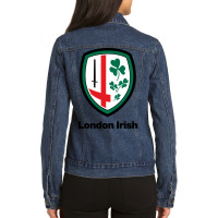 London Irish Ladies Denim Jacket | Artistshot