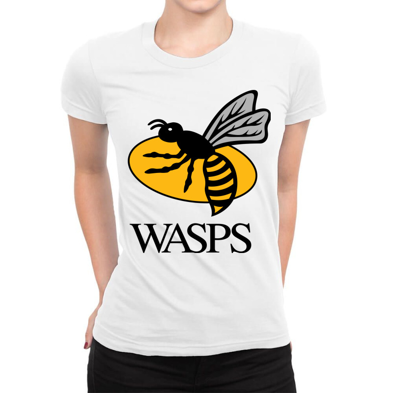 Wasps Ladies Fitted T-Shirt by SomArt | Artistshot