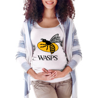 Wasps Maternity Scoop Neck T-shirt | Artistshot