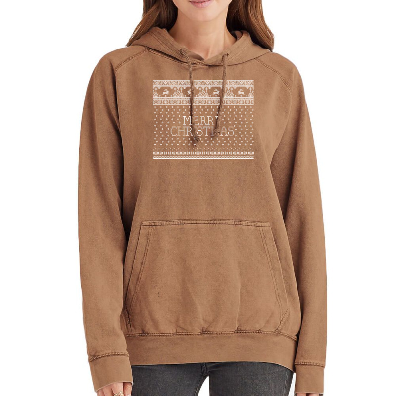 Merry Christmas Vintage Hoodie | Artistshot