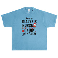 Dialysis Nurse Gifts For Women Funny Pun Urine Good Hands Urban Heavy T-shirt | Artistshot