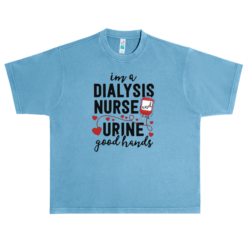 Dialysis Nurse Gifts For Women Funny Pun Urine Good Hands Urban Heavy T-shirt by johnoconnorart | Artistshot