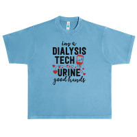 Dialysis Tech Gifts Women Funny Nurse Pun Urine Good Hands Urban Heavy T-shirt | Artistshot