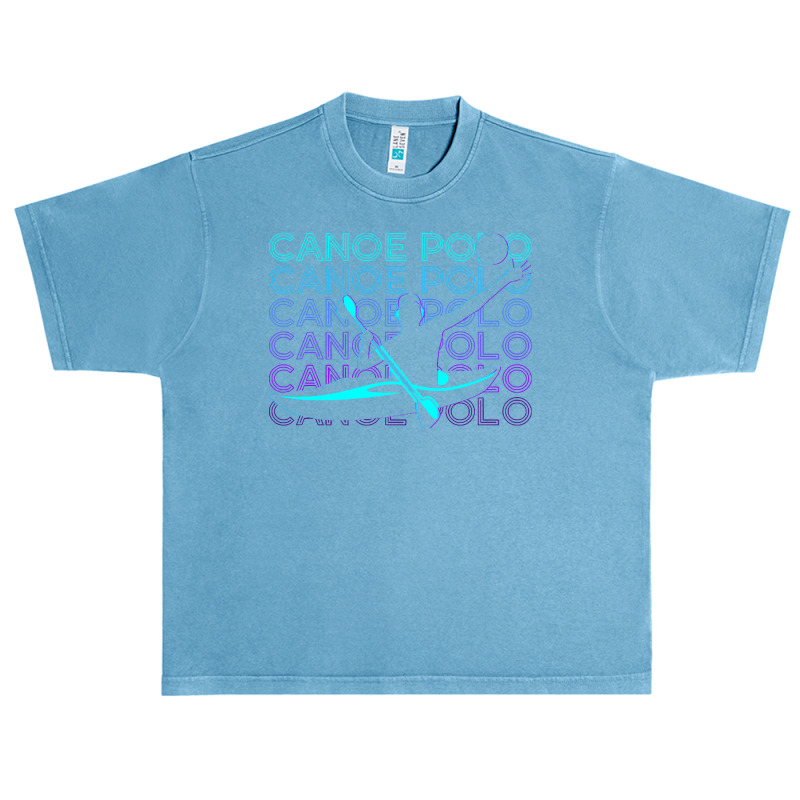 Canoe Polo T  Shirt Canoe Polo Canoeing Canoeist Retro Gift T  Shirt Urban Heavy T-shirt | Artistshot