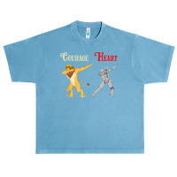 Cowardly Lion Courage Tin Man Heart Shirt Wizard Of Oz Tee Urban Heavy T-shirt | Artistshot