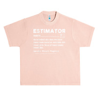 Estimator Definition Estimating Calculations Jobs T Shirt Urban Heavy T-shirt | Artistshot