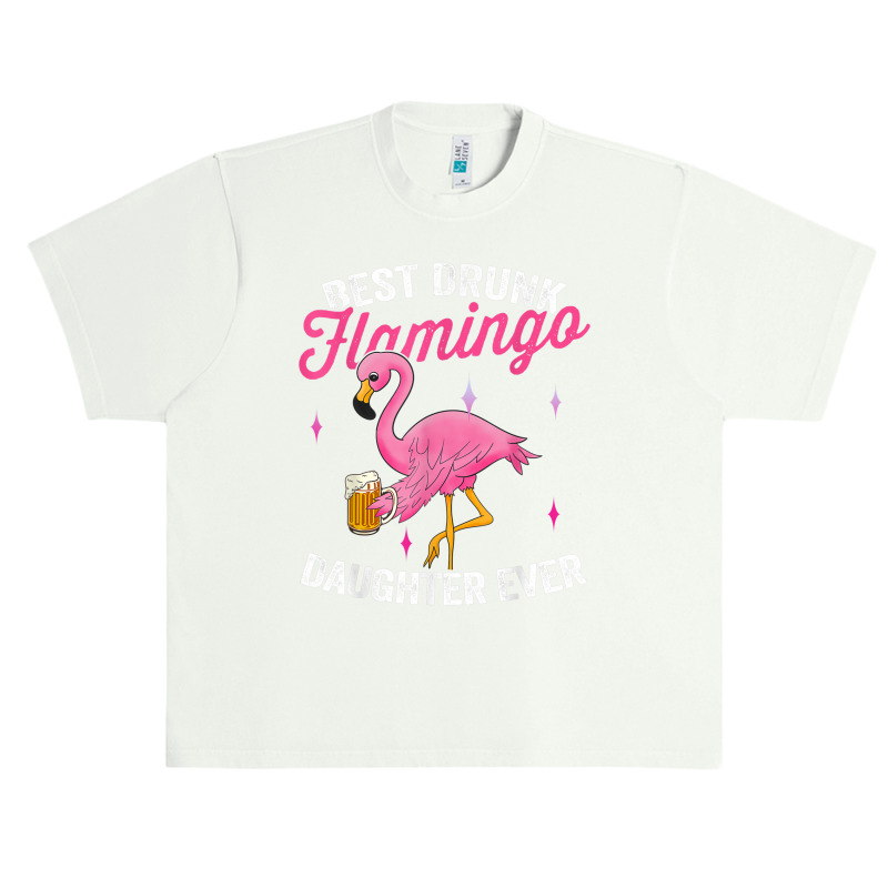 Flamingo Drunk Flamingo Flamingo Drinking Beer 546 Urban Heavy T-shirt by criticizematter | Artistshot