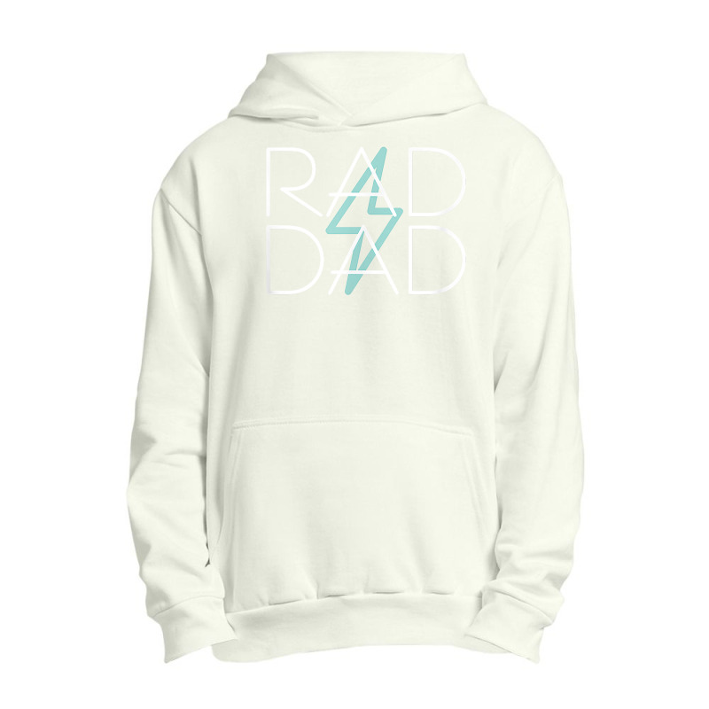 Mens Rad Dad Standard T Shirt Lightning Bolt Strike 80's Retro Urban Pullover Hoodie by farronpoppo | Artistshot