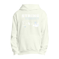 Funny Cat T Shirt Yarn String Theory Urban Pullover Hoodie | Artistshot