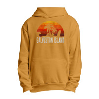 Womens Galveston Island Tx Texas Beach Palms Vacation Surf Sundown V N Urban Pullover Hoodie | Artistshot