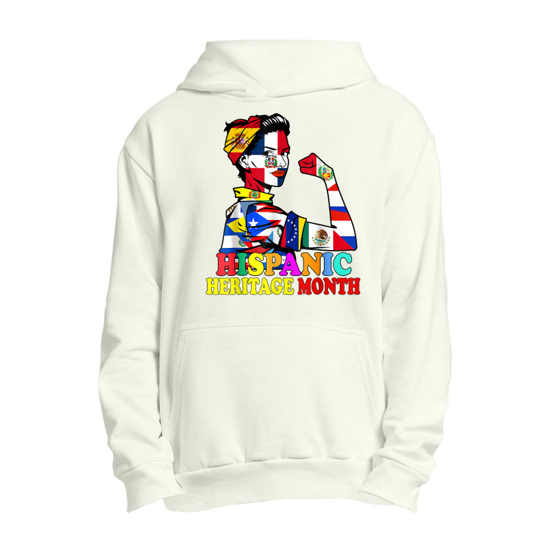 National Hispanic Heritage Month Proud Dominica Latino Women T Shirt Urban Pullover Hoodie by belewomritans | Artistshot