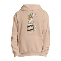 Gingerbread Man Candy Monstershake T  Shirt Christmas Gingerbread Choc Urban Pullover Hoodie | Artistshot