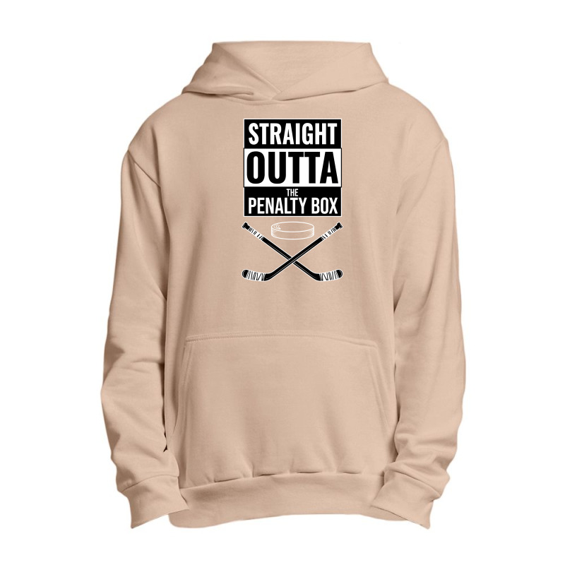 Hockey Straight Outta The Penalty Box Urban Pullover Hoodie by putridayanah | Artistshot