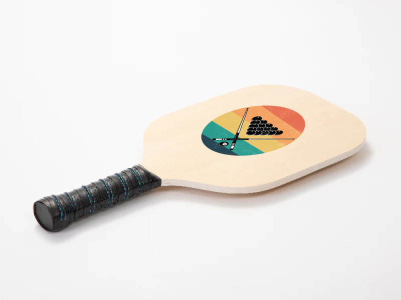 Billiards Snooker Pool Player Cue Sports Vintage Retro Pickleball Paddle | Artistshot