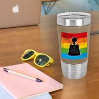 Sevensquared The C64 Joystick Leatherette Tumbler | Artistshot