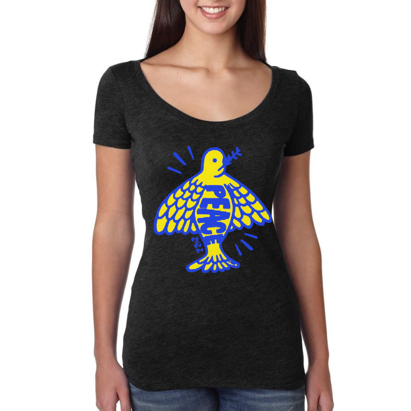 Peace Dove 2022 Women's Triblend Scoop T-shirt | Artistshot