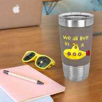 Yellow Submarine, The Yellow Submarine, Yellow, Submarine Leatherette Tumbler | Artistshot