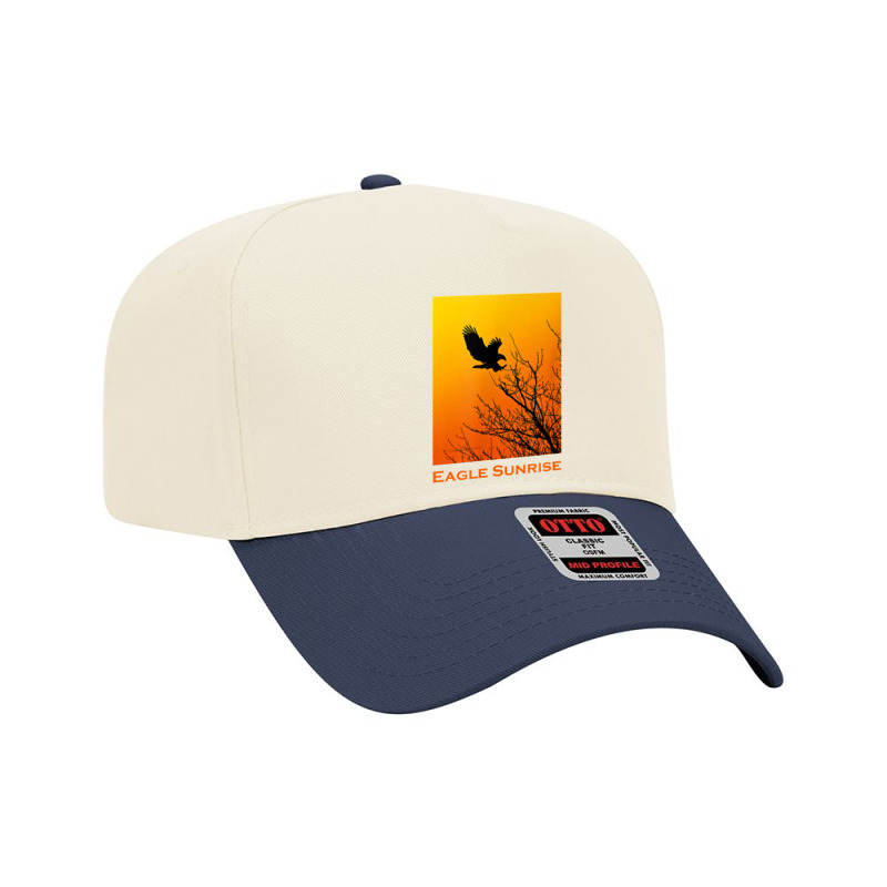 Bald Eagle Sunrise T Shirt Adjustable Baseball Cap | Artistshot