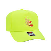 Forest Animal Lover Sakura Cherry Blossom Wildlife Fox T Shirt Adjustable Baseball Cap | Artistshot