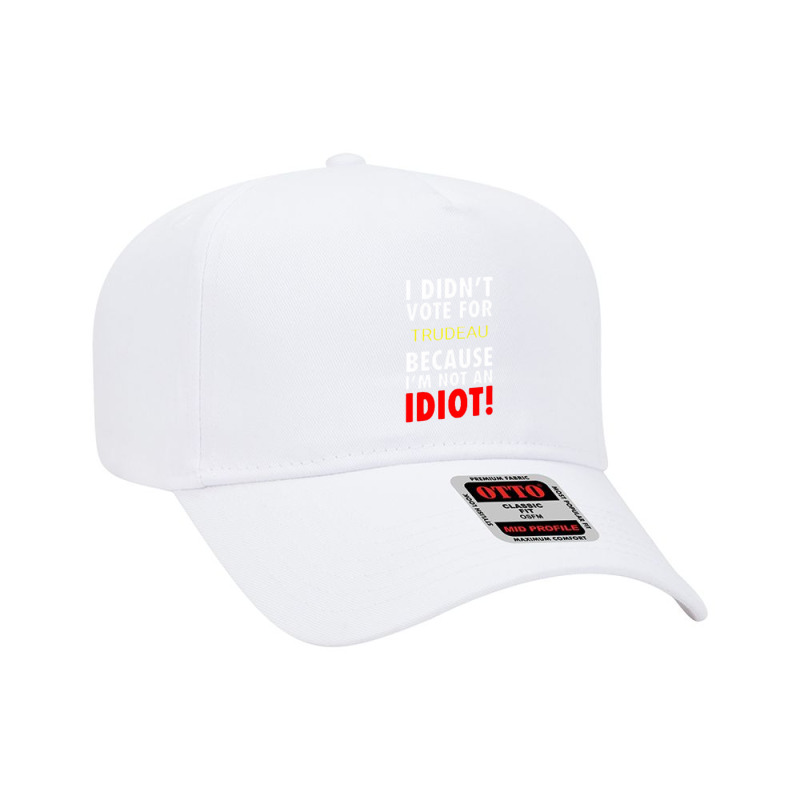 Fuck Trudeau Adjustable Baseball Cap by panasadem | Artistshot