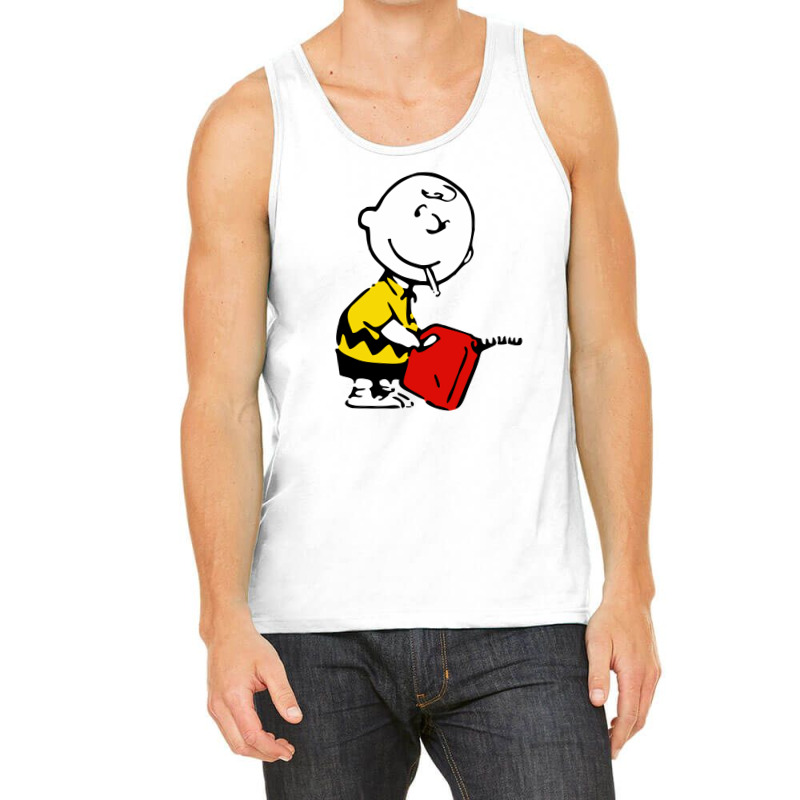 Banksy Charlie Brown Tank Top by linamar | Artistshot