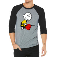 Banksy Charlie Brown 3/4 Sleeve Shirt | Artistshot