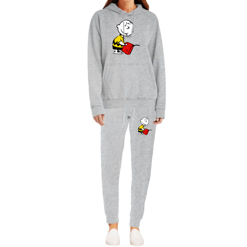 Banksy Charlie Brown Hoodie & Jogger set by linamar | Artistshot