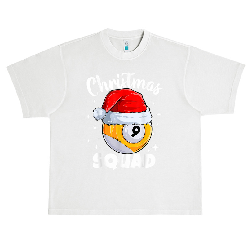 Billiards 9 Ball Christmas Squad Pool Balls Billiard Player T Shirt Urban Heavy T-shirt | Artistshot