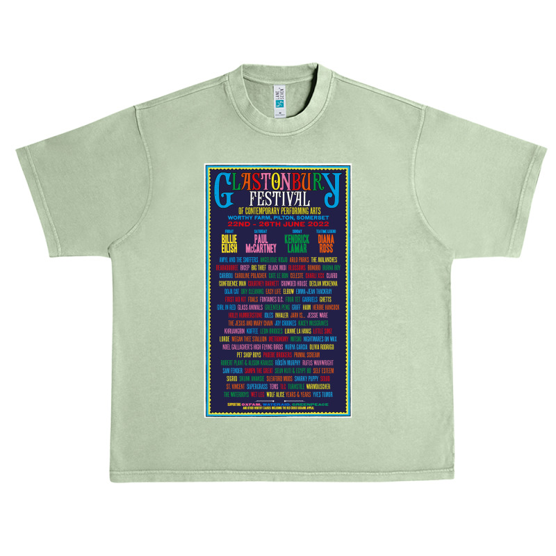 Glastonbury Urban Heavy T-shirt | Artistshot