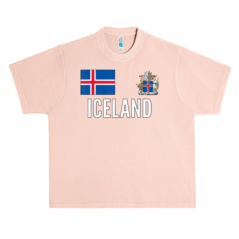 Iceland Soccer Football Jersey Fan Support Team Island T Shirt Urban Heavy T-shirt by jacolepachew | Artistshot