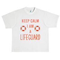 Police Keep Calm I Am A Life Guard Seashore Marine Police Duty Urban Heavy T-shirt | Artistshot