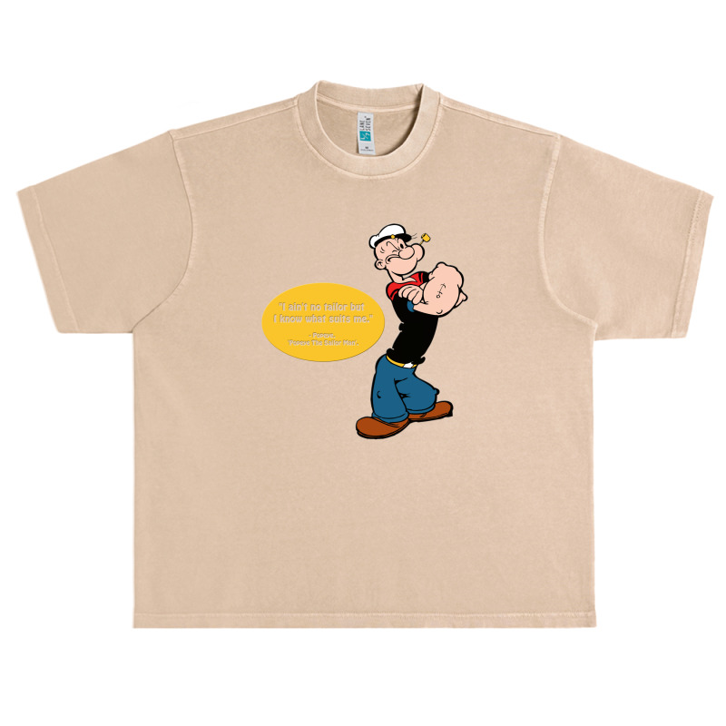 Popeye The Sailor Man Urban Heavy T-shirt by shurikenger | Artistshot