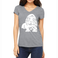 Cocker T  Shirt Cute Cocker Spaniel Gift T  Shirt Women's V-neck T-shirt | Artistshot