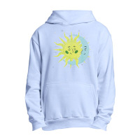 Celestial Bodies Galaxy Outer Space Sun Moon Astronomy Urban Pullover Hoodie | Artistshot