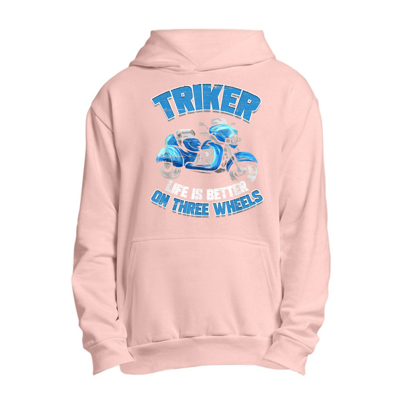 Triker Motorcycle Trike Motortrike Three Wheeler Biker Gift T Shirt Urban Pullover Hoodie by copedoire | Artistshot