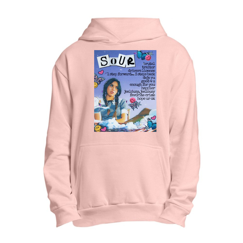 Sour Olivia Rodrigo Urban Pullover Hoodie | Artistshot