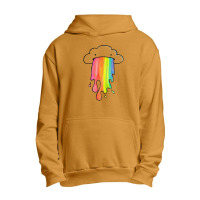 Cloud Overlay Rainbow Urban Pullover Hoodie | Artistshot