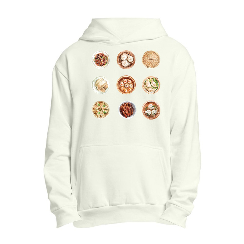 Assorted Chinese Cantonese Dim Sum T  Shirt Chinese Dim Sum Variety T Urban Pullover Hoodie | Artistshot