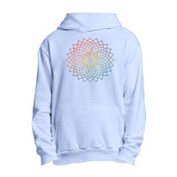 Mandala Geometry Sacred Fractal Art Yoga Mantra Good Vibe T Shirt Urban Pullover Hoodie | Artistshot