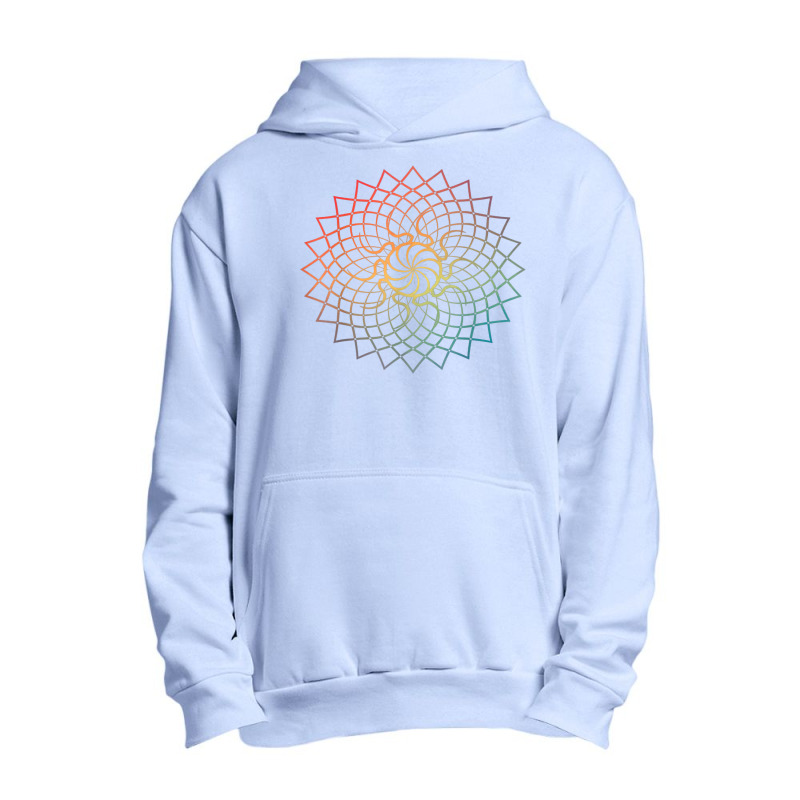 Mandala Geometry Sacred Fractal Art Yoga Mantra Good Vibe T Shirt Urban Pullover Hoodie by nycerecoverdell | Artistshot