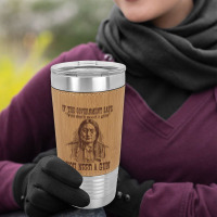 You Need A Gun Sitting Bull Shirt Pro 2nd Amendment Tshirt Leatherette Tumbler | Artistshot