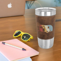 Camping Camping Retro Style Vintage Leatherette Tumbler | Artistshot