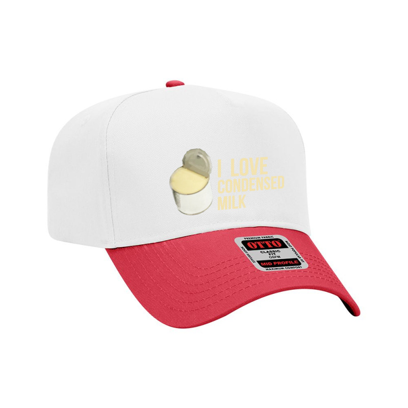 I Love Condensed Milk Adjustable Baseball Cap | Artistshot